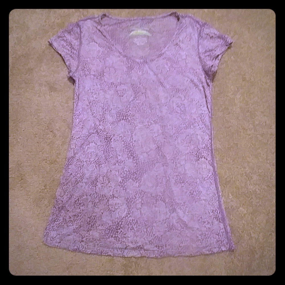 Earth Yoga Workout Tee Size L